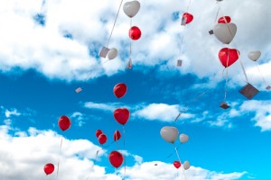 hochzeits dj in celle, hochzeitsfoto, luftballons